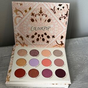 NWOT ColourPop Eyeshadow Palette - Bold and Elegant Hues